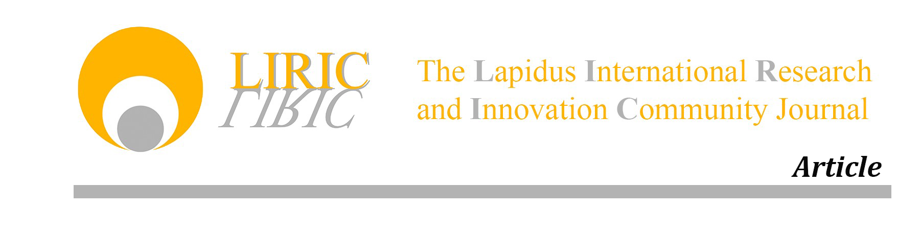 The Lapidus International Research and Innovation Community Journal
