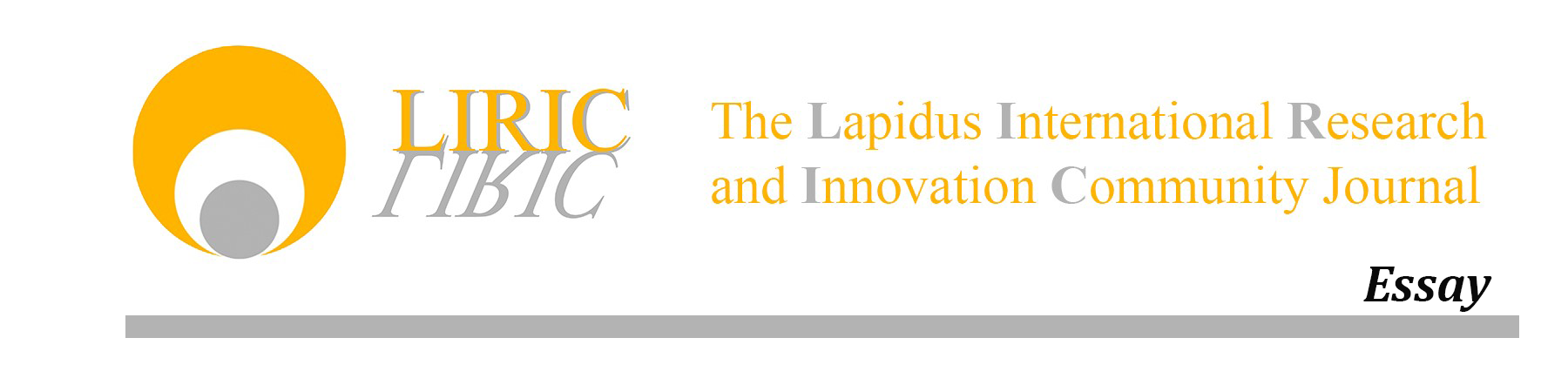 The Lapidus International Research and Innovation Community Journal